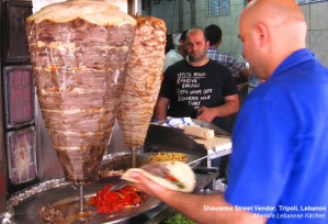 Shawarma Street Vendor, Tripoli, Lebanon